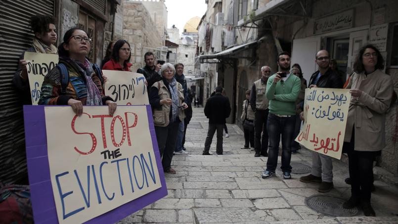  Nora Sub Laban ha vissuto per 50 anni nello stesso edificio nel quartiere musulmano della Città Vecchia. Ma un giudice israeliano ha ordinato l'espulsione