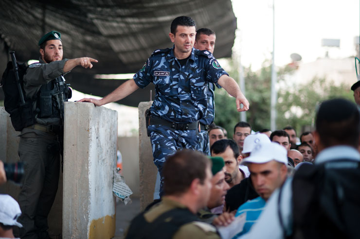 Bethlehem Checkpoint, West Bank, 17.8.2012